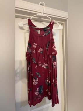 Torrid Chalis Ruffle Tank